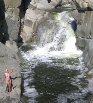 Desert waterfall | DSN: Desert Sun Naturists, Arizona